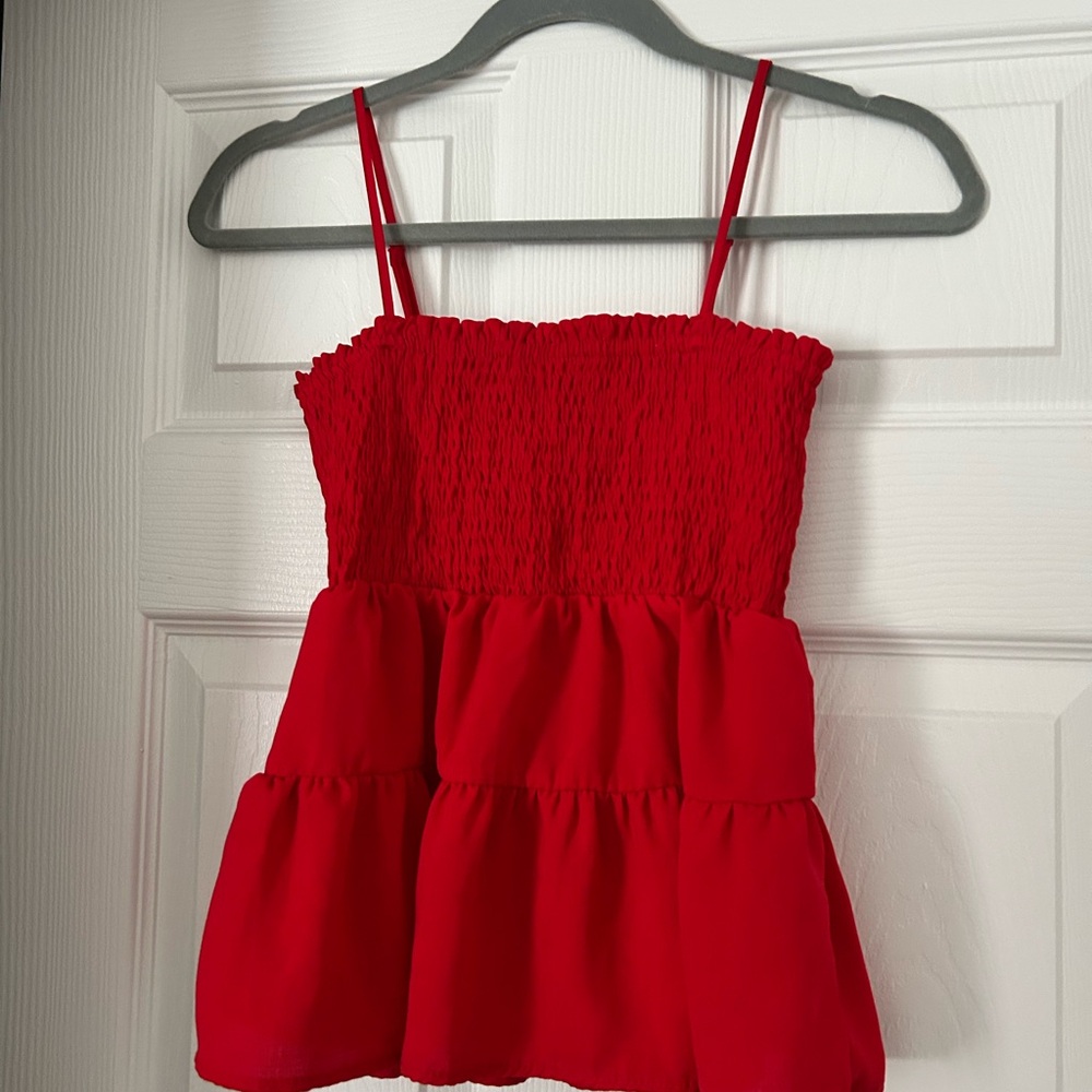 Paper Crane Red Top